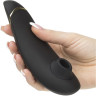 Бесконтактный клиторальный стимулятор WOMANIZER PREMIUM черный/золотой WZ09AC0100